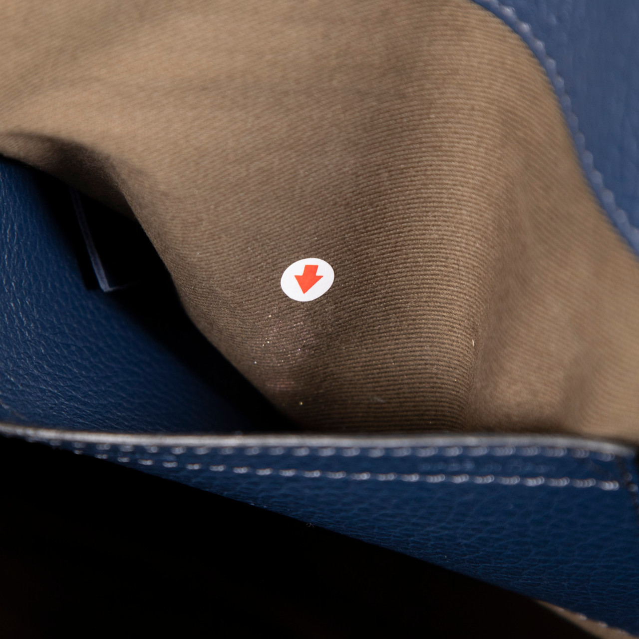 Chloé Navy Leather Marcie Bag