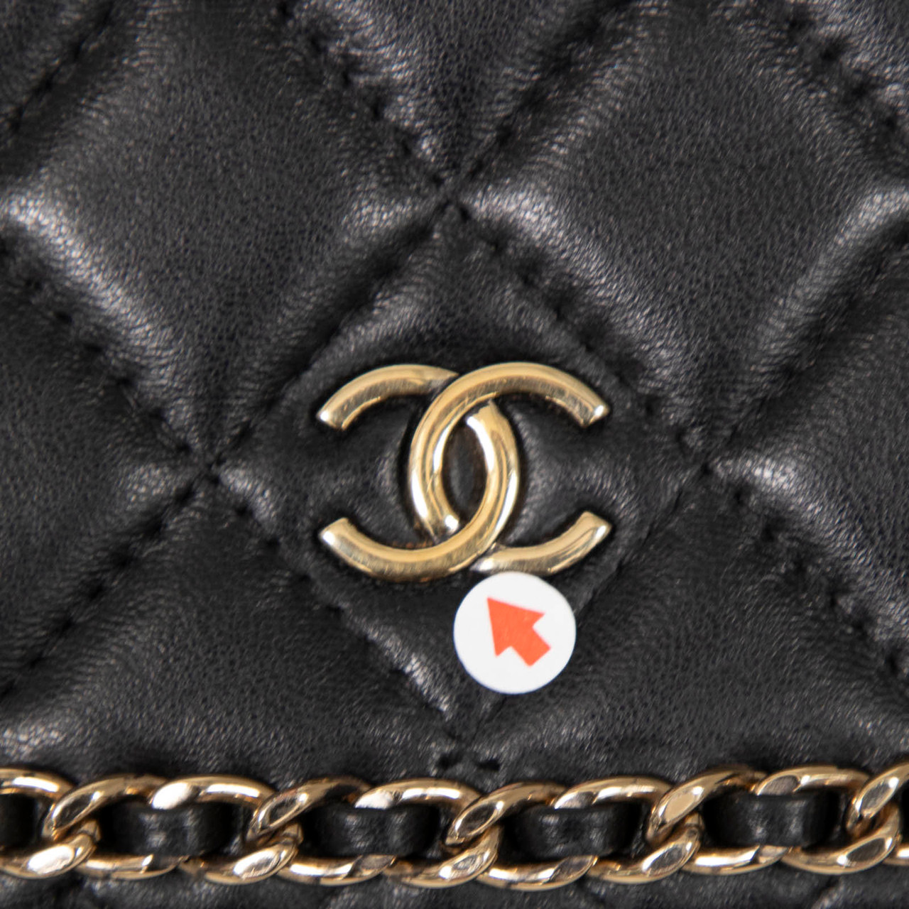 Chanel 2019 Black Leather Wallet on Chain