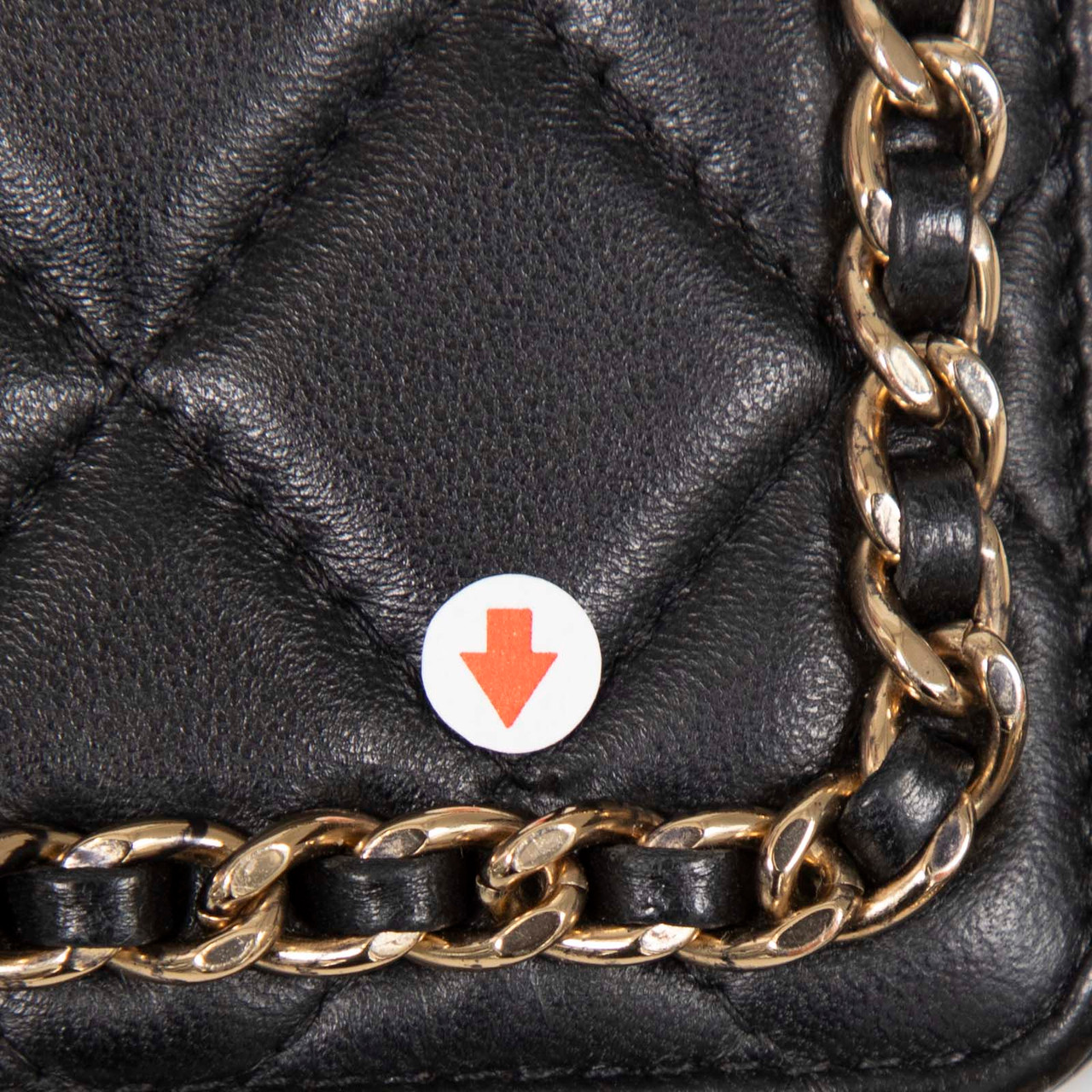 Chanel 2019 Black Leather Wallet on Chain