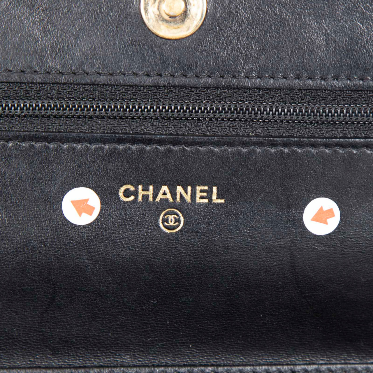 Chanel 2019 Black Leather Wallet on Chain