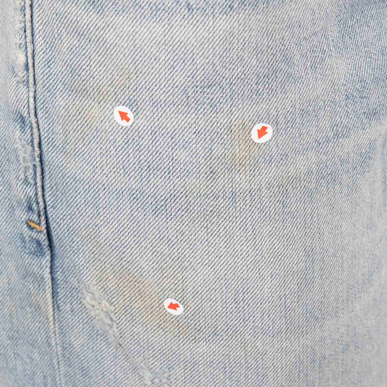 Citizens of Humanity Blue Denim Distressed Jeans