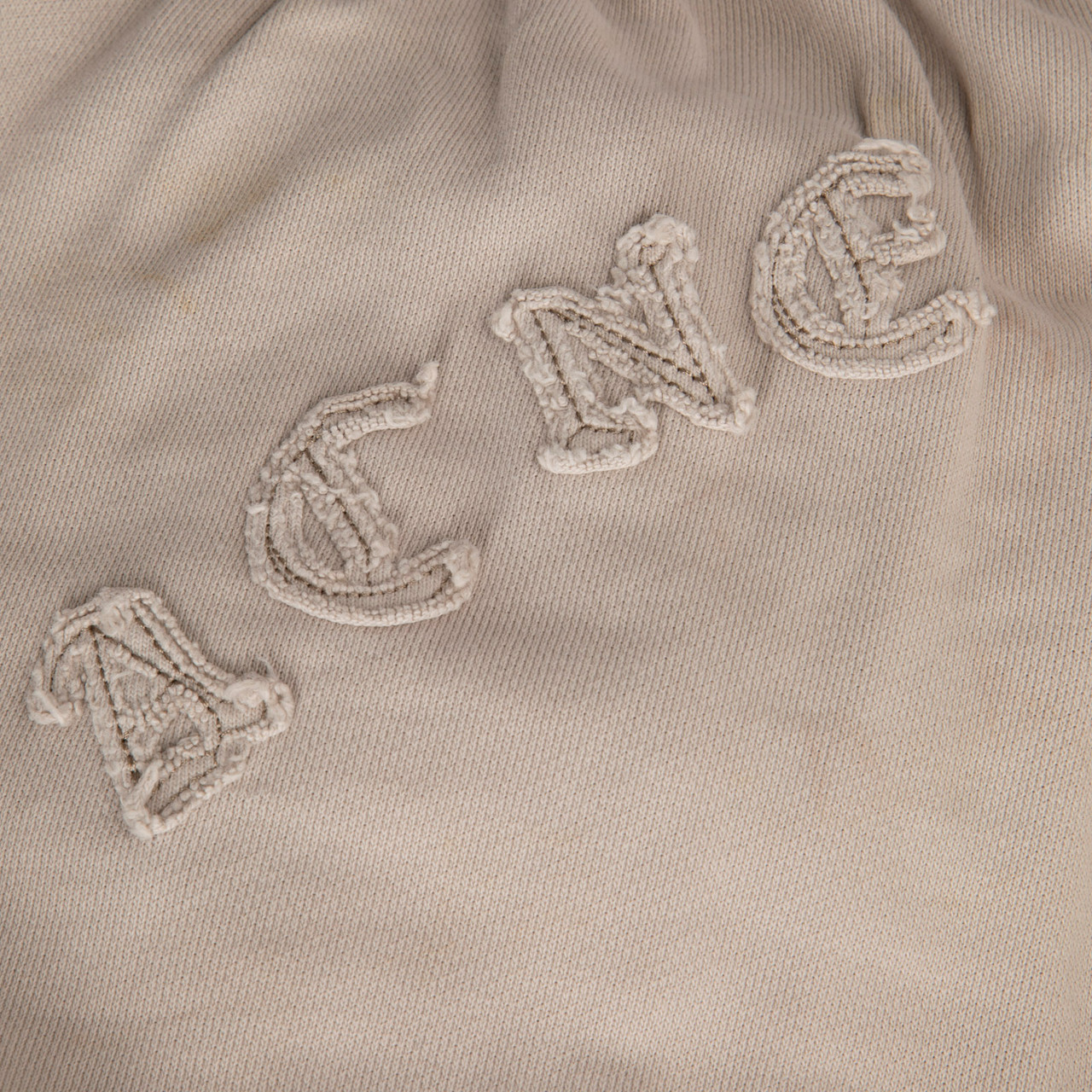 Acne Studios Beige Wide Leg Elasticated Joggers