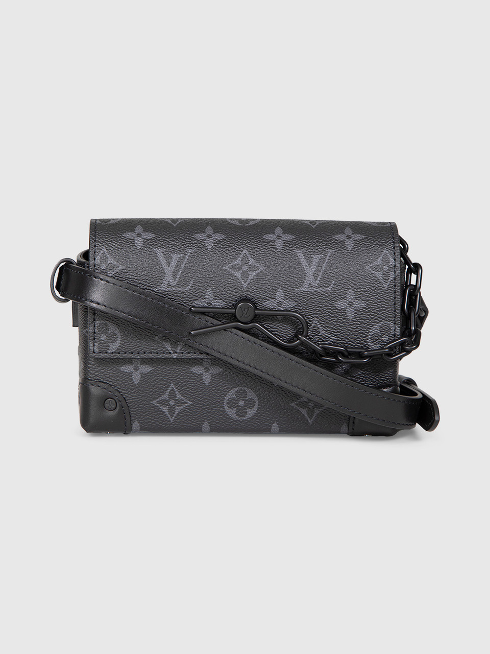 Louis Vuitton Black Monogram Steamer Wearable Wallet