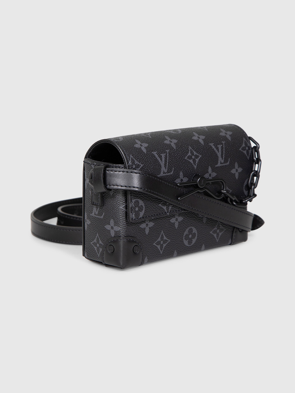 Louis Vuitton Black Monogram Steamer Wearable Wallet