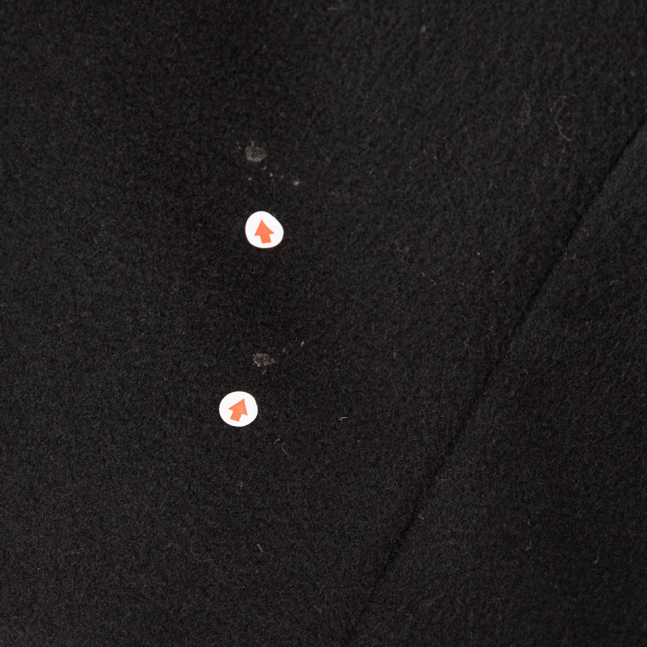 Max Mara Black Wool Double Breasted Coat