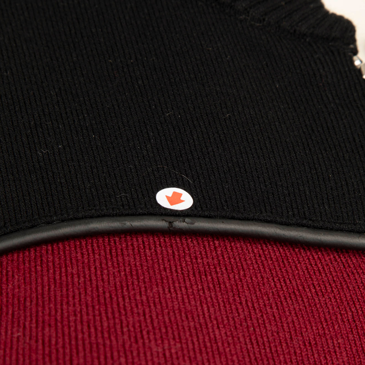 Alexander McQueen Two Tone Knit Peplum Jacket