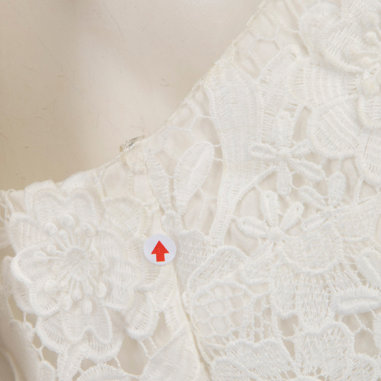 Zimmermann White Floral Embellished Dress