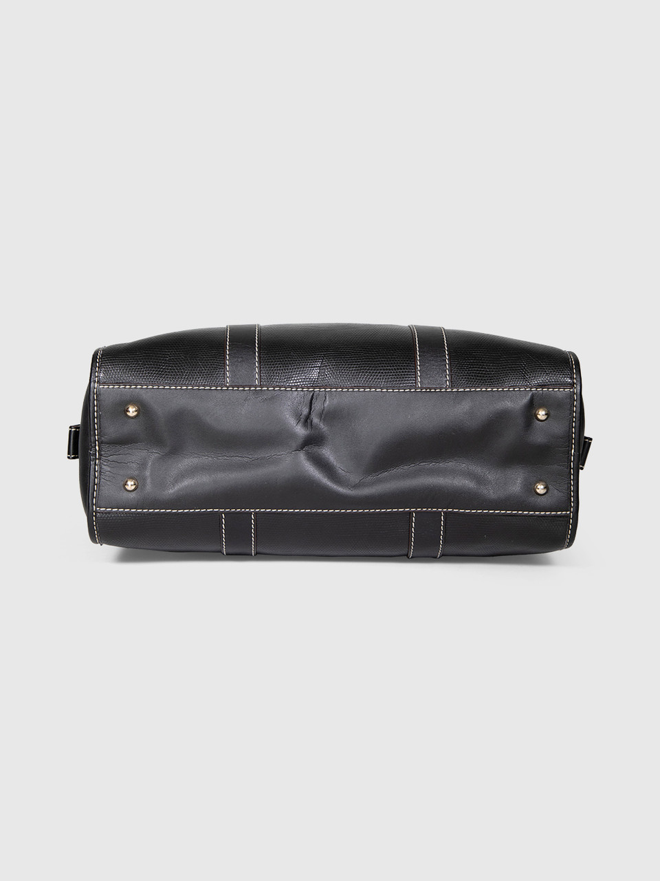 Lancel Black Leather Handbag