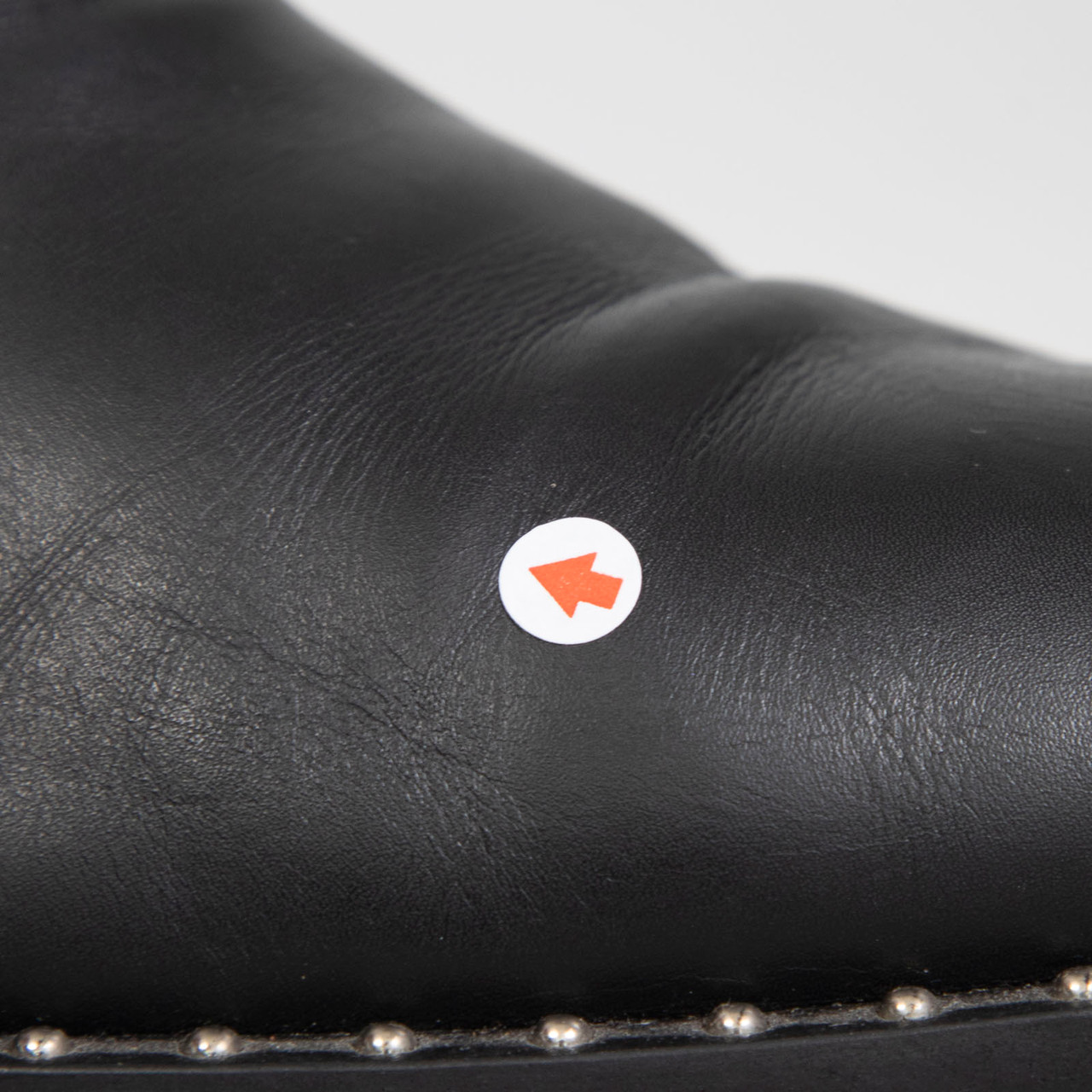 Givenchy Black Leather Studded Loafers