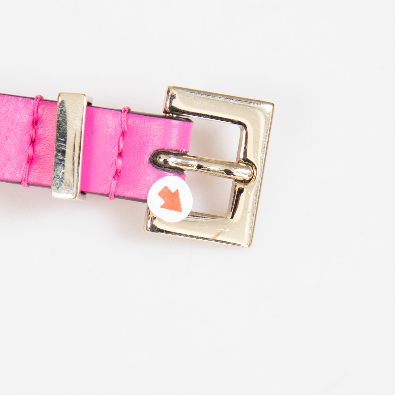 Valentino Garavani Pink Leather Rockstud Belt