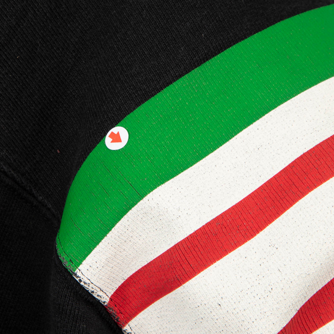 Gucci Black Interlocking GG Stripe Hoodie
