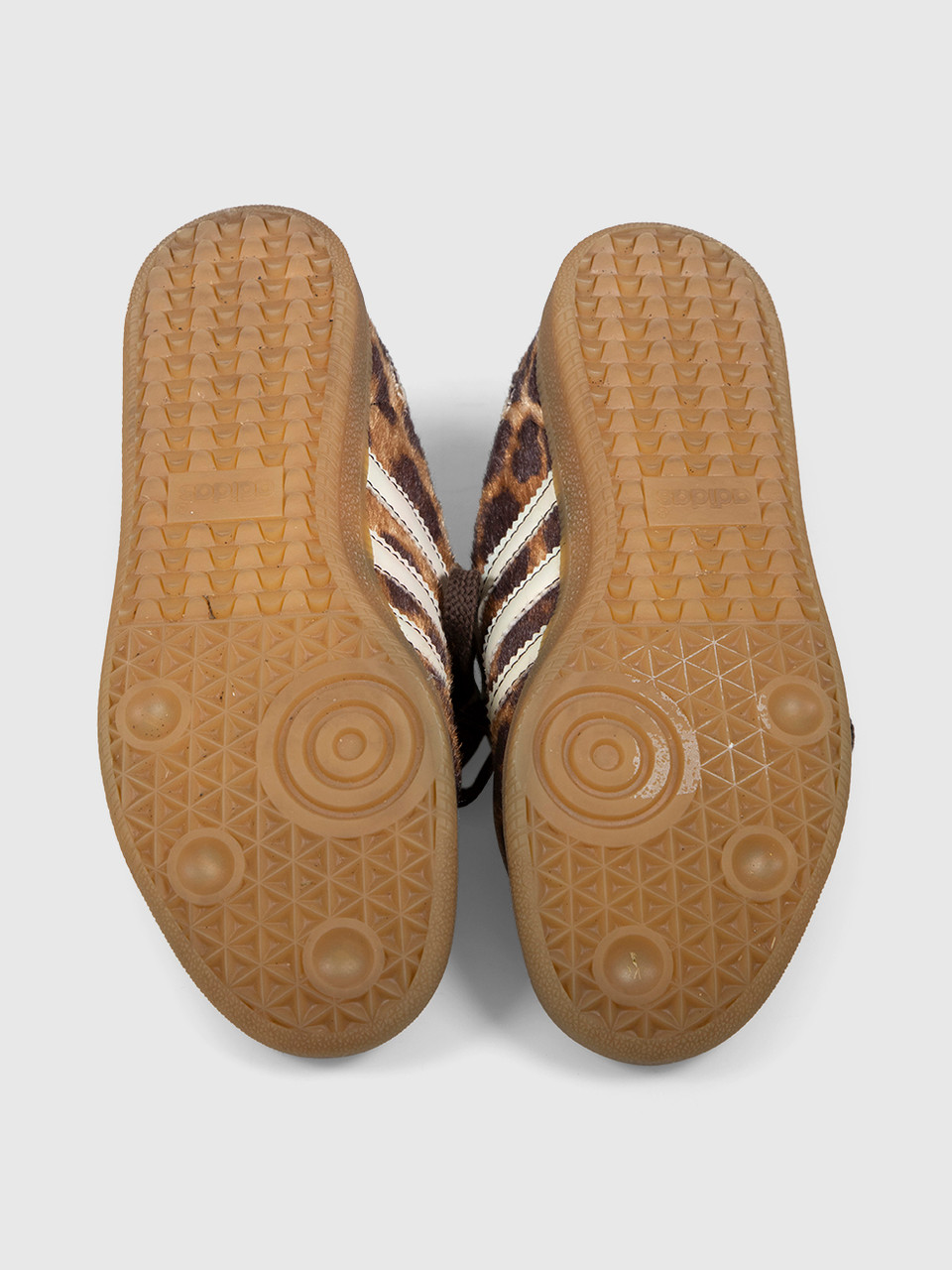 Wales Bonner Adidas x Wales Bonner Brown Leopard Pony Calfskin Trainers