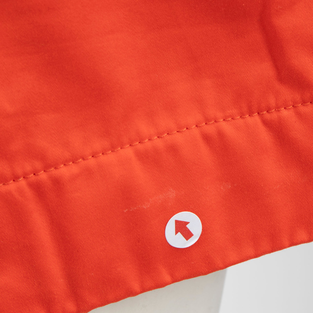Acne Studios Red Button Detail Mini Skirt