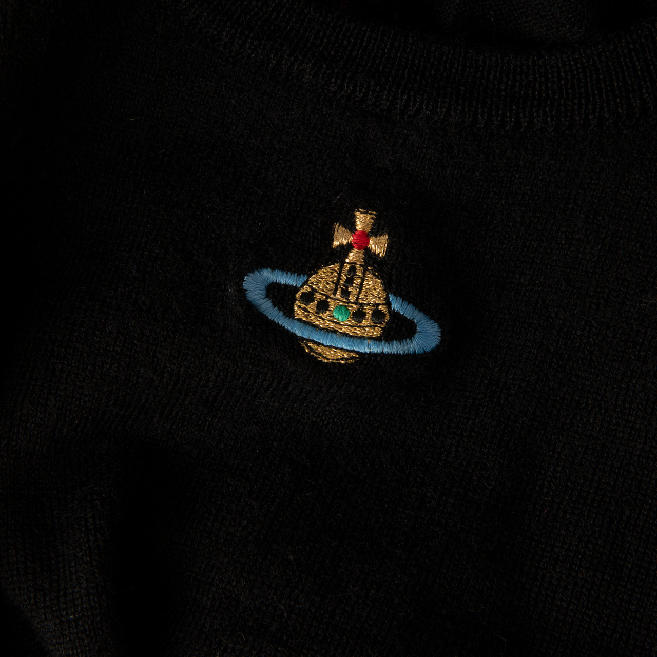 Vivienne Westwood Black Orb Knit Jumper | CSD