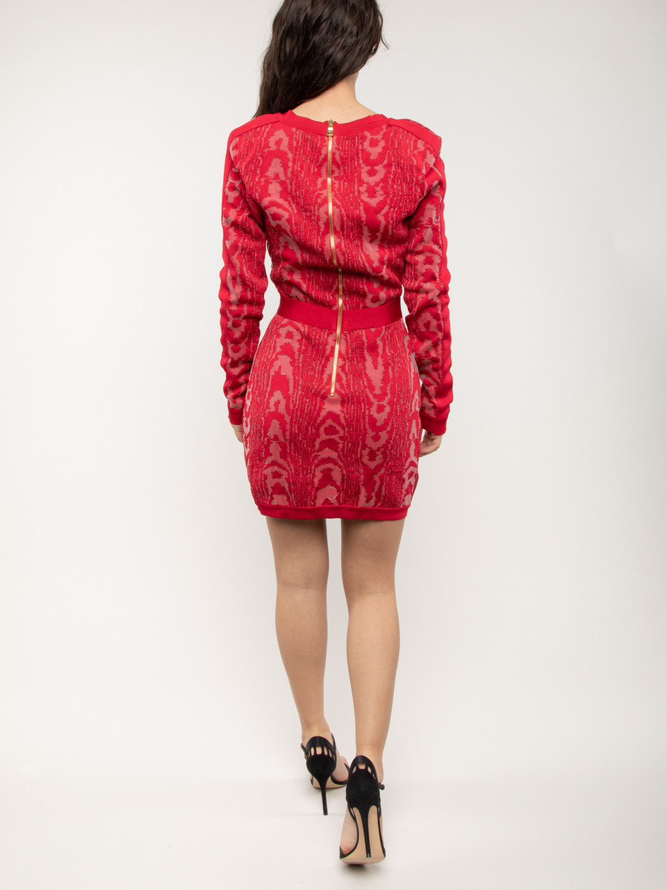 Balmain Lace Detail Dress