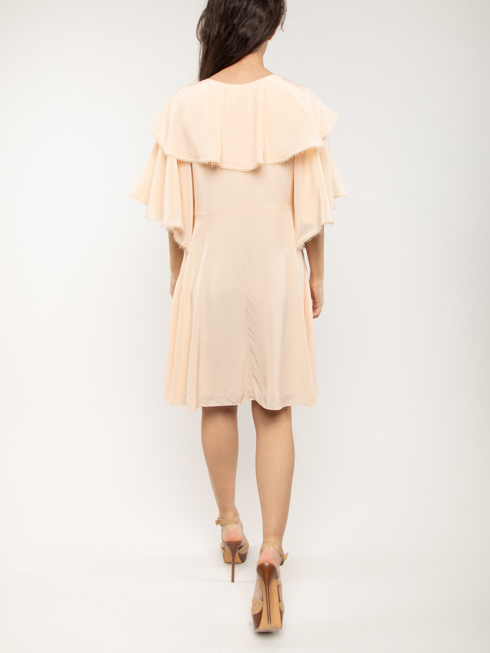 Chloé Ruffled Mini Dress