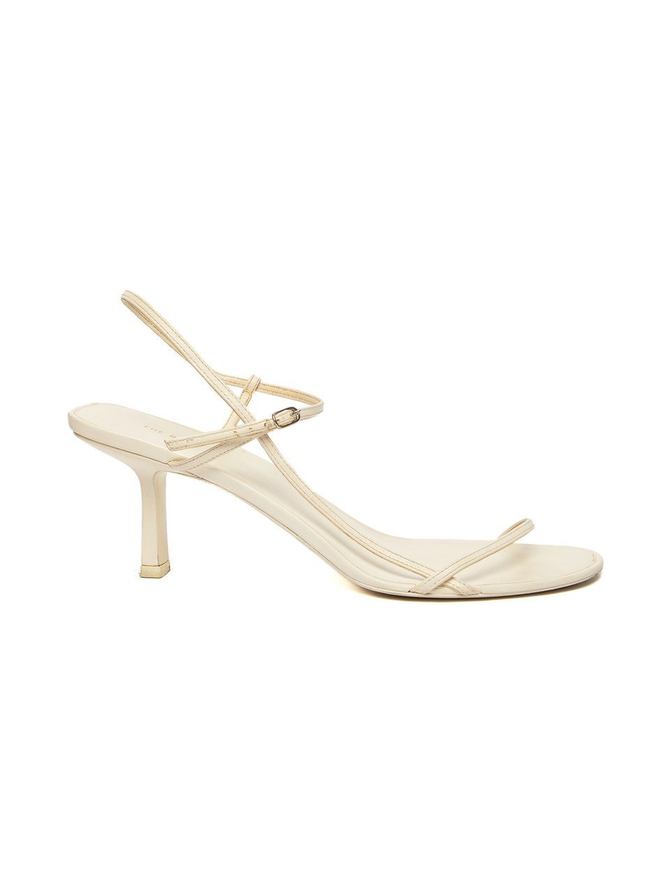 The Row Leather Bare Heeled Sandals