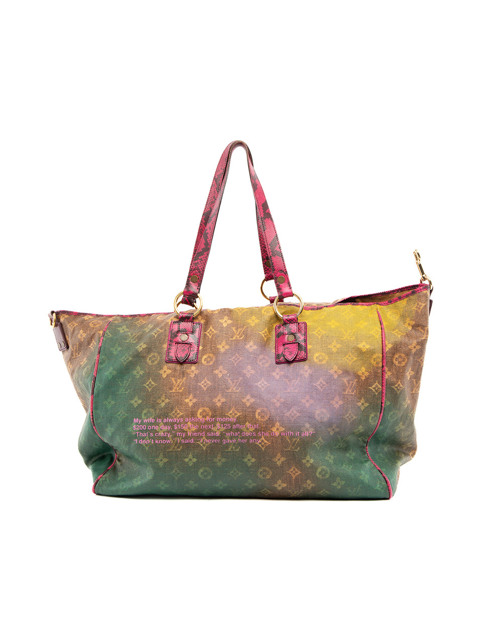 Louis Vuitton Limited Edition Richard Prince Mixed Violet