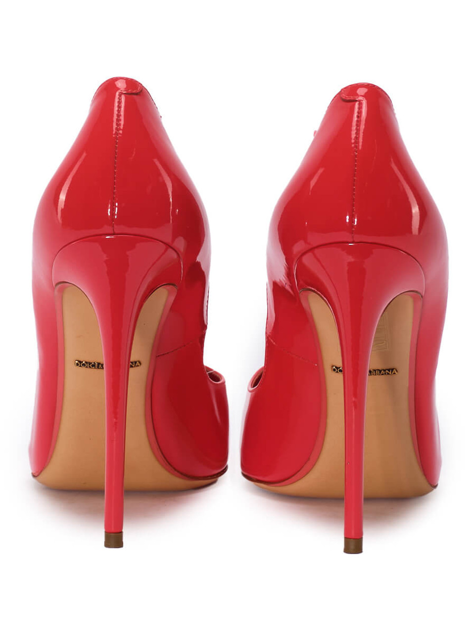 Women Dolce & Gabbana Pointed - Toe Pump Heels -  Red Size 39 US 9