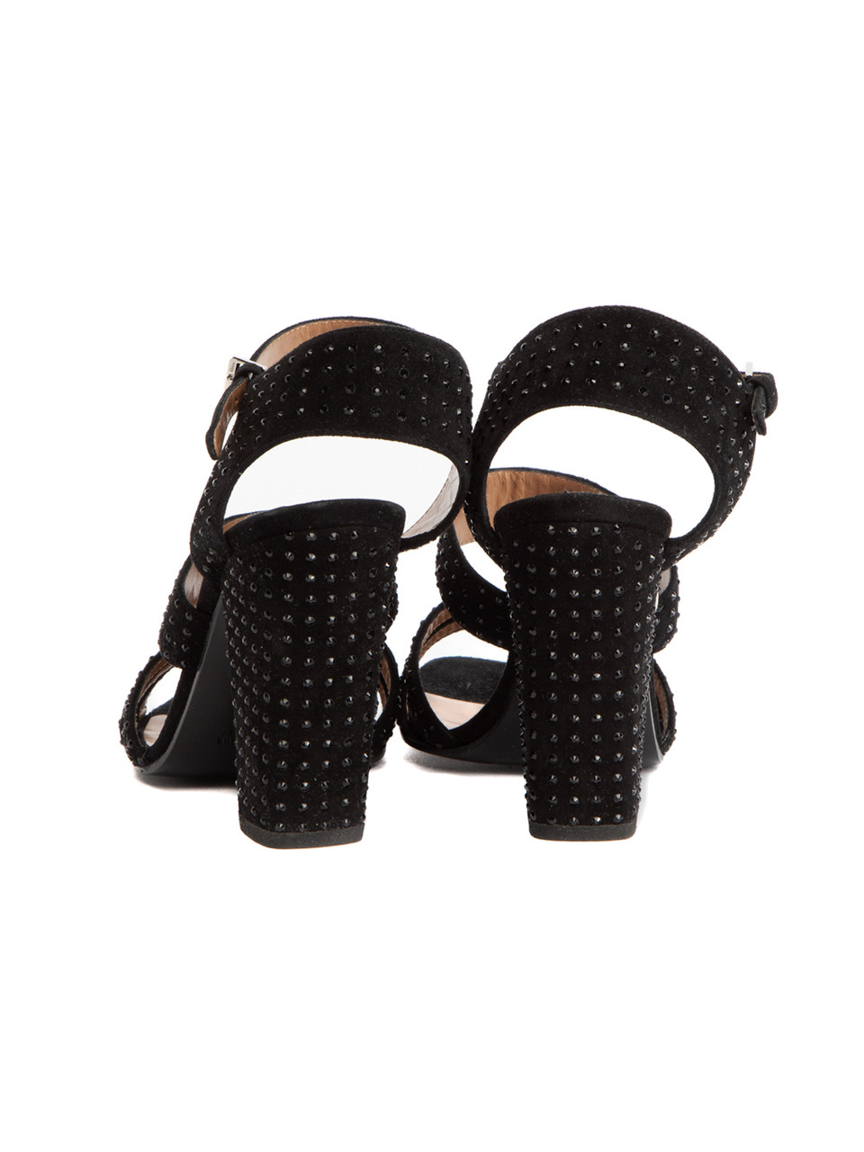 Laurence Dacade Strappy Embellished Sandal Block Heels