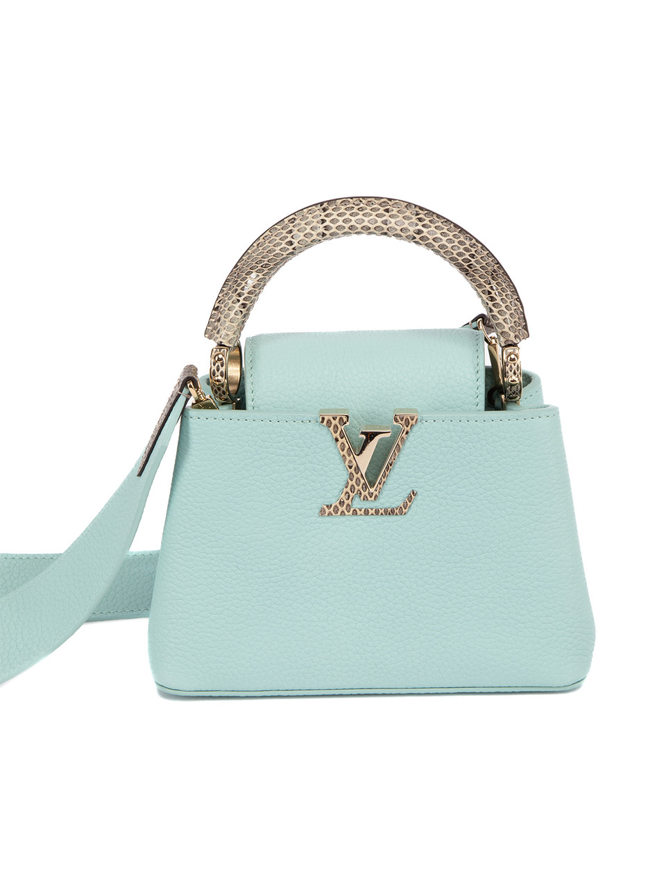 Pre-owned Loui Vuitton Mini Capucines Bag