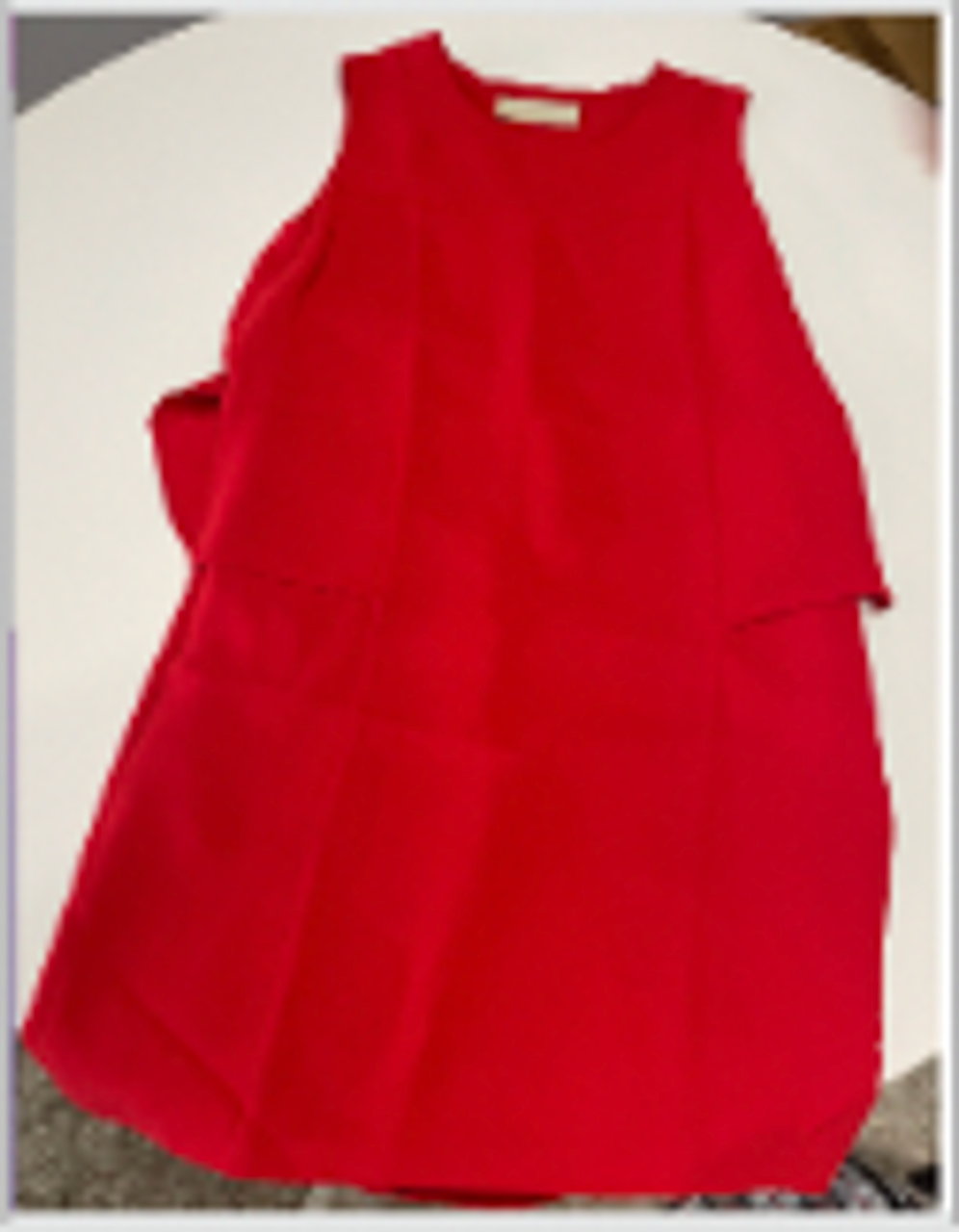 Stella McCartney Sleeveless Overlap Mini Dress