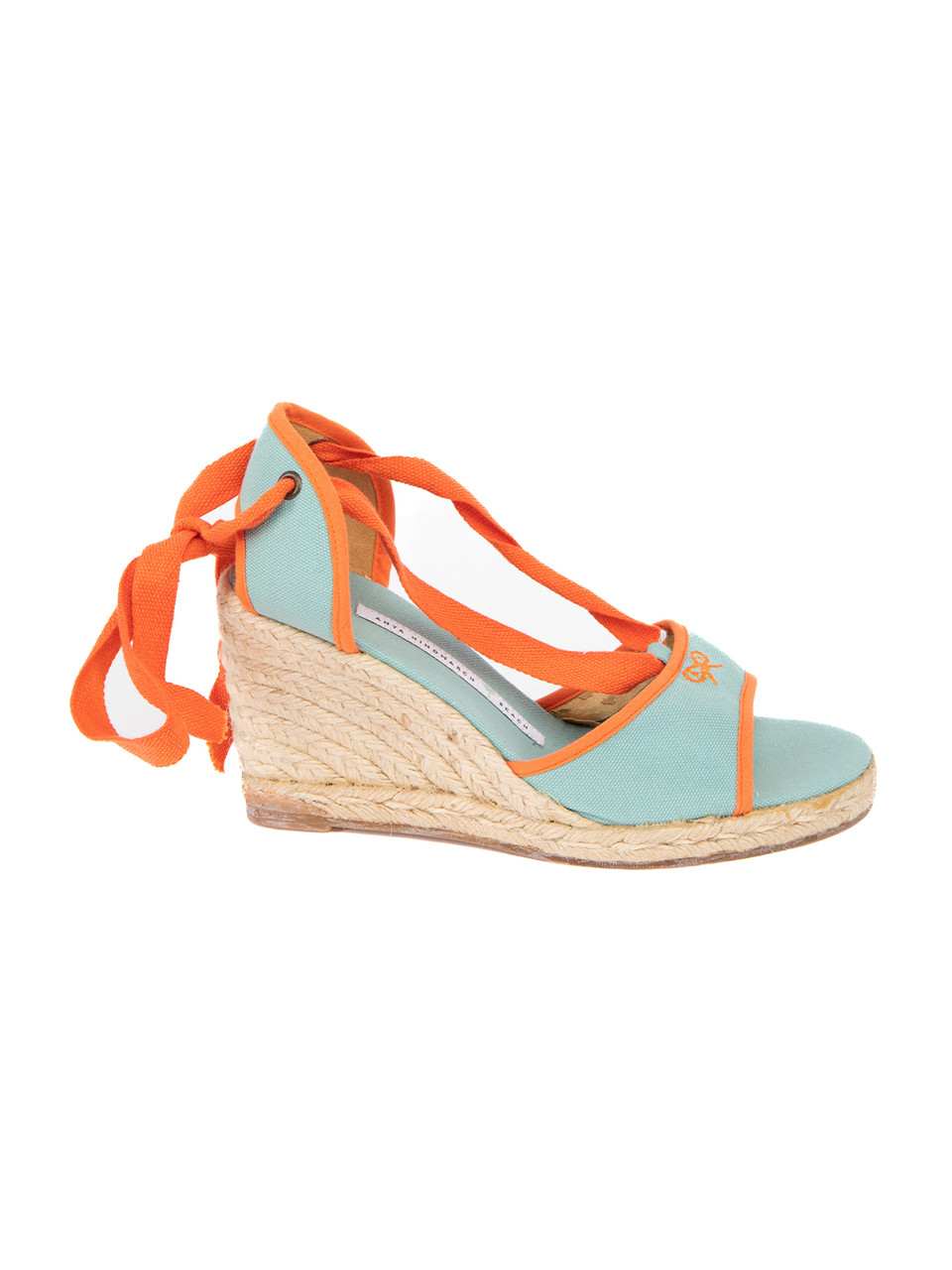 Strappy canvas deals espadrille wedges