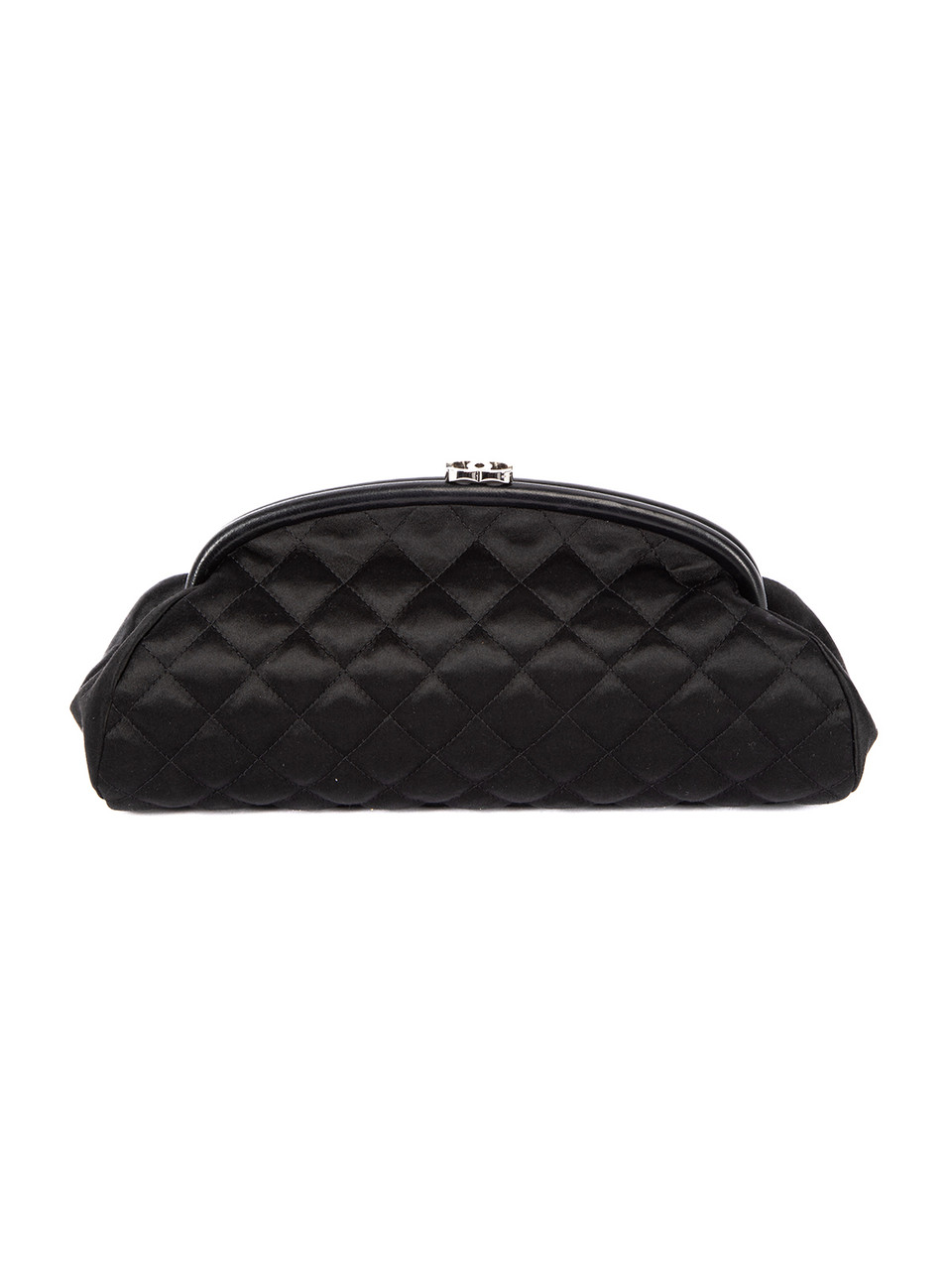 Chanel Quilted Half Moon Clutch