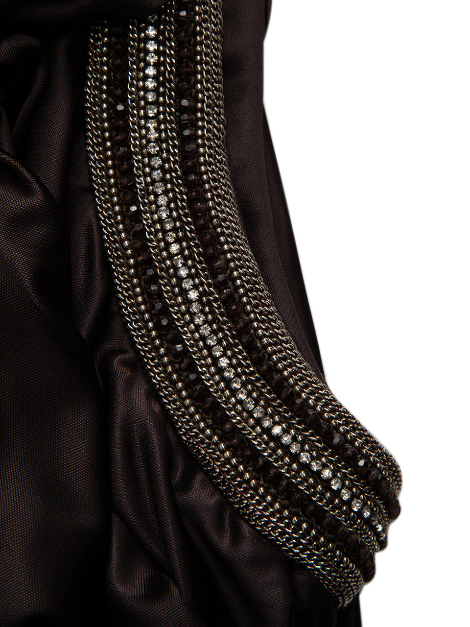 Roberto Cavalli One Shoulder Jewelled  Mini Dress