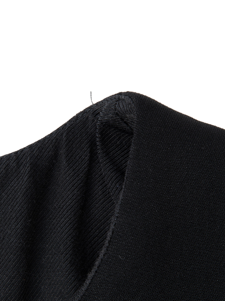 Stella McCartney Black Sleeveless Zipper Detail Dress
