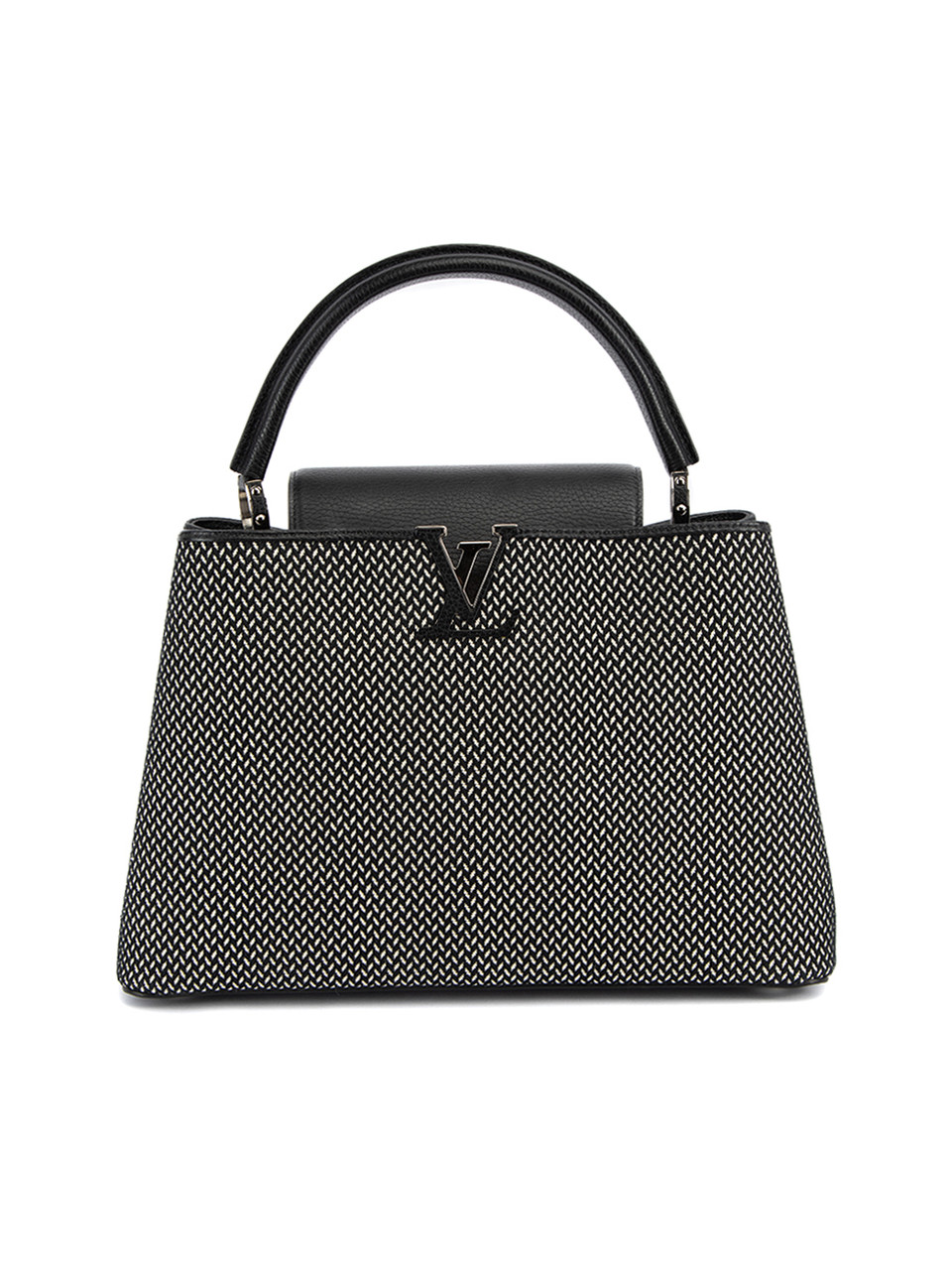 Louis Vuitton - Capucines Mini Bag - Black - GHW - Pre-Loved