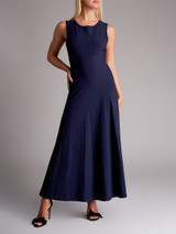 Women Alaïa Knit Maxi Dress - Navy Blue Size M UK 12 US 8 FR 40 Women Alaïa Knit Maxi Dress - Navy Blue Size M UK 12 US 8 FR 40