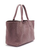 Women Bottega Veneta Lilac Limited Edition Cabat Medium Napa Intrecciato Tote Women Bottega Veneta Lilac Limited Edition Cabat Medium Napa Intrecciato Tote