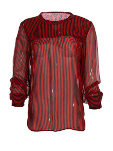 Women Isabel Marant Étoile Striped Charley Blouse - Red Size M UK 10 US 6 FR 38 Women Isabel Marant Étoile Striped Charley Blouse - Red Size M UK 10 US 6 FR 38