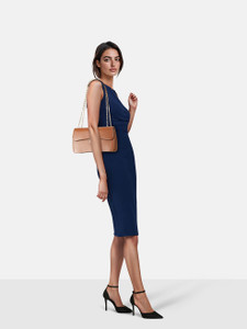 Cartier Brown Leather Panthère De Cartier Chain Bag