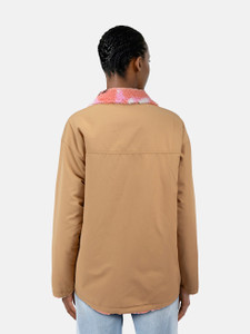 Claudie Pierlot Reversible Pink & Brown Jacket