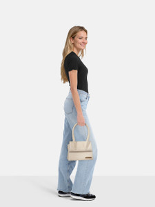 Jacquemus Beige Le Chiquito Medium Top Handle Bag
