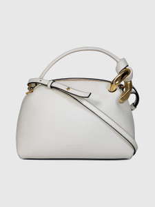 J.W.Anderson White Leather Corner Bag J.W.Anderson White Leather Corner Bag