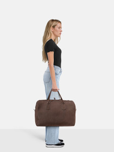The Row Brown Suede Iowa Tote Bag The Row Brown Suede Iowa Tote Bag