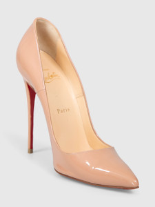 Christian Louboutin Nude Patent So Kate 120 Heels Christian Louboutin Nude Patent So Kate 120 Heels