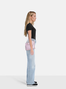 Balenciaga Lilac Leather Papier A4 Tote Bag