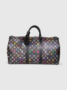 Louis Vuitton Louis Vuitton x Takashi Murakami Keepall Bandoulière 50 Bag