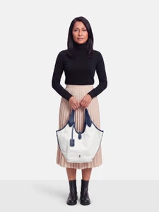 Ralph Lauren White Play Medium Tote Bag