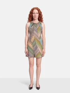 Missoni Abstract Pattern Knit Dress