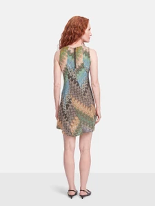 Missoni Abstract Pattern Knit Dress