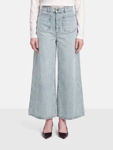 Khaite Light Blue Denim The Aiden Jeans