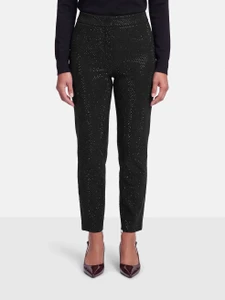 Ralph & Russo Black Crystal Embellished Trousers