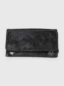 Dries Van Noten Black Ponyhair Clutch