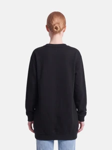 Christopher Kane FW 2016 Black Abstract Sweatshirt