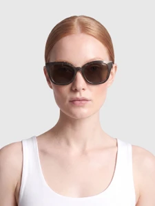 Dior Grey Metal Cannage Diorama Sunglasses